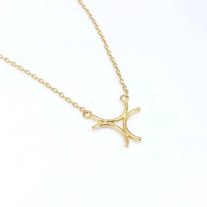 Colar Trinity Vermeil 18K por atacado de Ginger Meek Allen