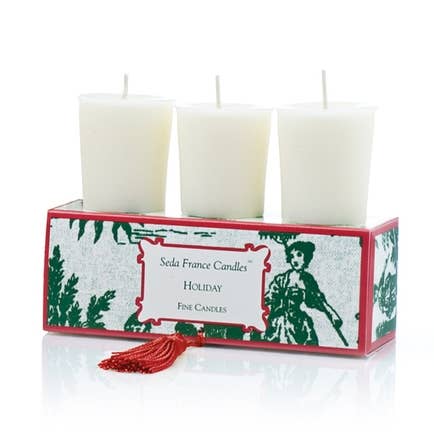 Holiday Classic Toile Ljuslykta ljus för wholesale av Seda France Candles
