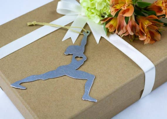 Iron Maid Art - Vendita all'ingrosso Decorazione - Yoga Guerriero Un Metallo Regalo di Natale Regalo Di Natale3