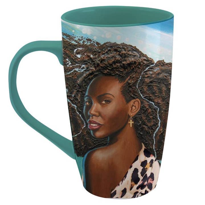Wonderfully Made Latte Mug for wholesale by African American Expressions