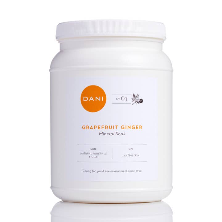 Bulk - Mineral Spa Soak, Grapefruit Ginger, PRO SIZE for wholesale by DANI Naturals