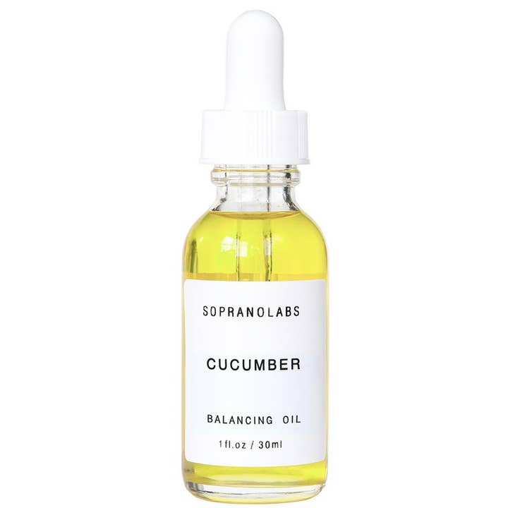 SopranoLabs - Wholesale Facial oil - CUCUMBER SEED Vegan Organic Brightening Beauty Oil Serum1