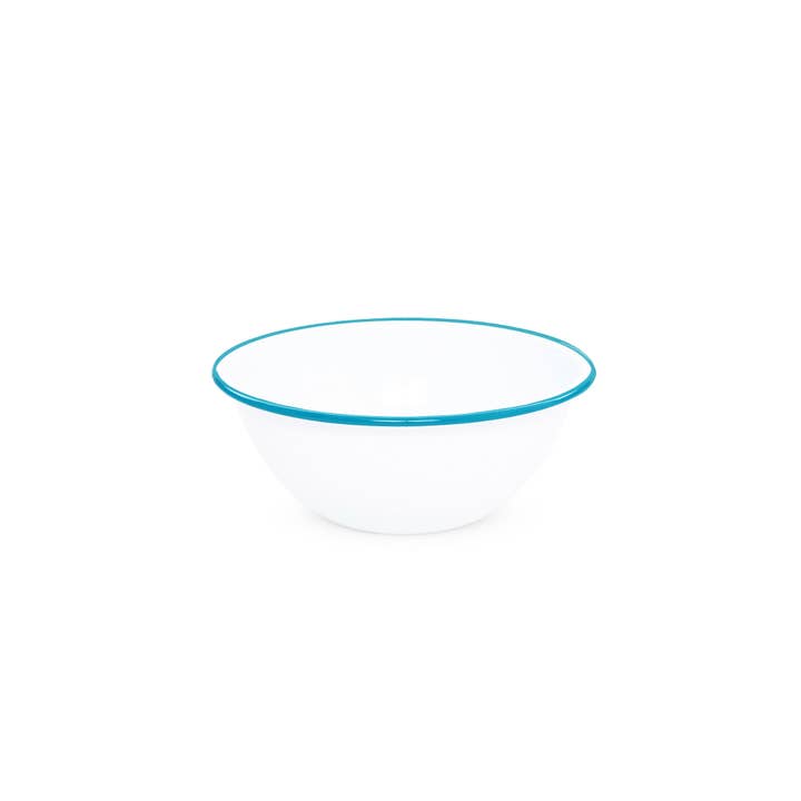 Crow Canyon Home – wholesale Serving bowl – Vintage Enamelware Small Serving Bowl