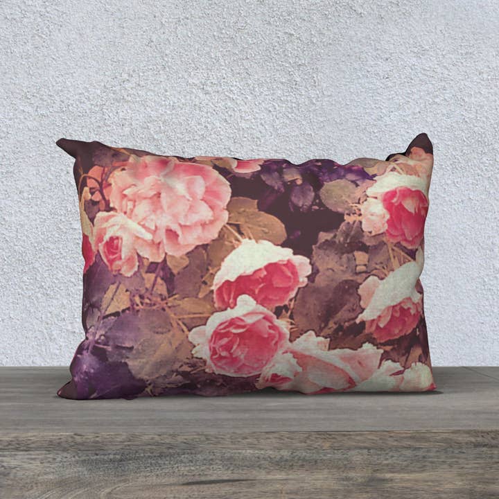 "Rosebush" Pillow Case II for wholesale by Menen Pictures Shop