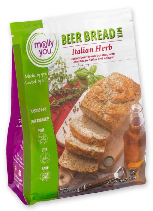 molly&you® - Wholesale Bread mix - Italian Herb Beer Bread Mix1