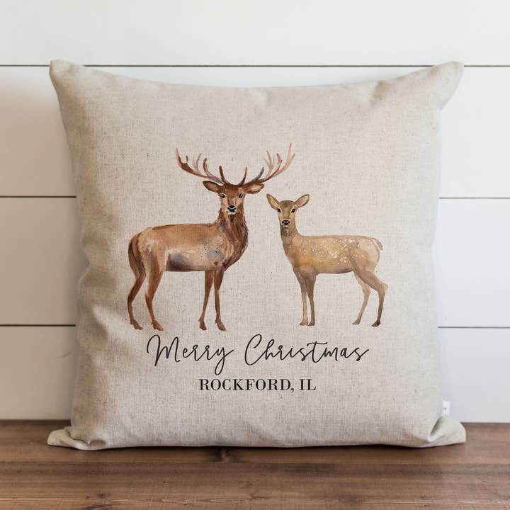 Stag och Doe Kuddfodral för wholesale av Porter Lane Home