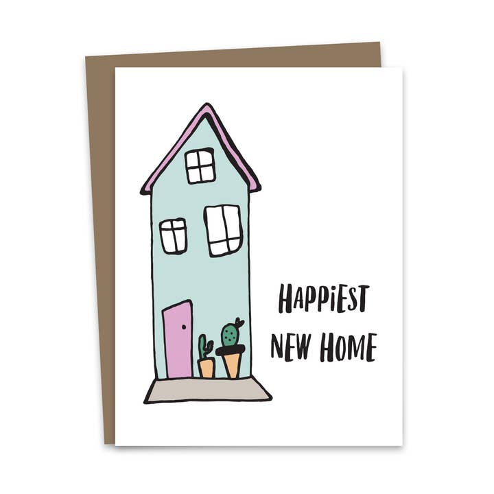 Happiest New Home Card for wholesale by One Oliver