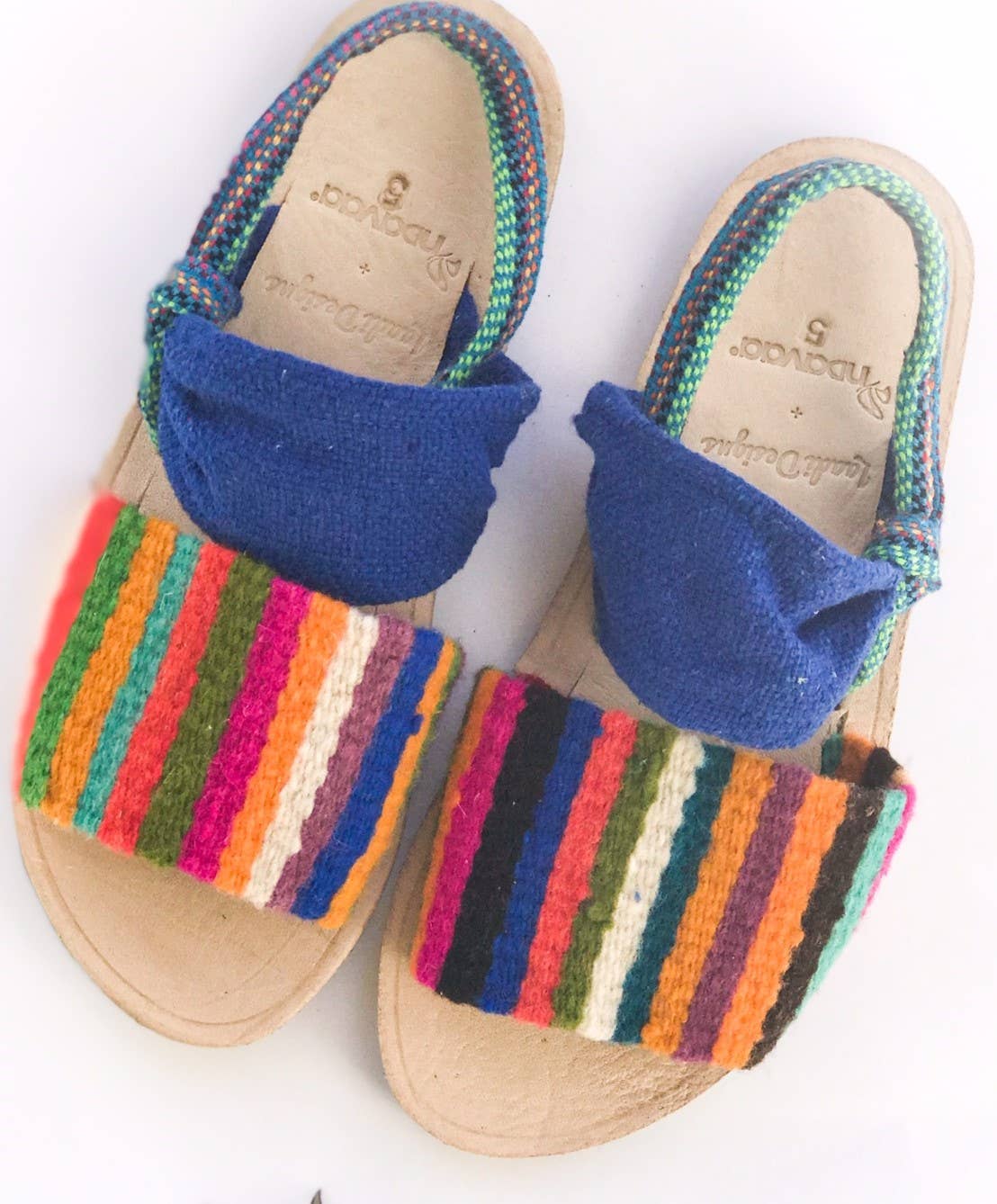 Laadi Designs – Großhandel Sandalen – Damen – Santa Fe - Regenbogen0