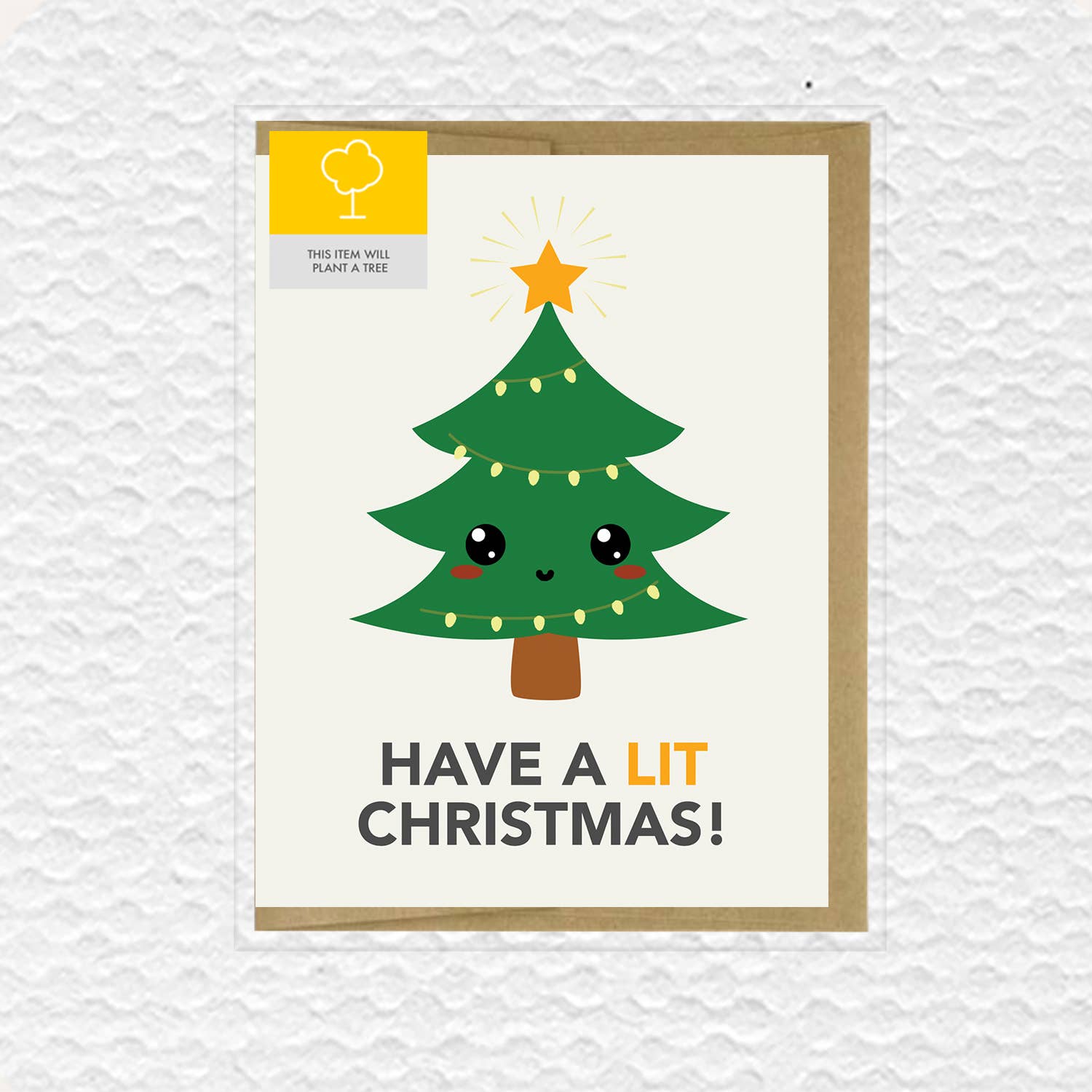 IMPAPER - Wholesale Christmas Card - Have A Lit Christmas! Greeting Card1