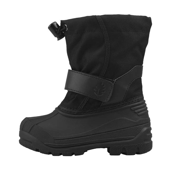 Oaki - Wholesale Laarzen - Kinderen - Sneeuwlaarzen, Stealth zwart klittenband2