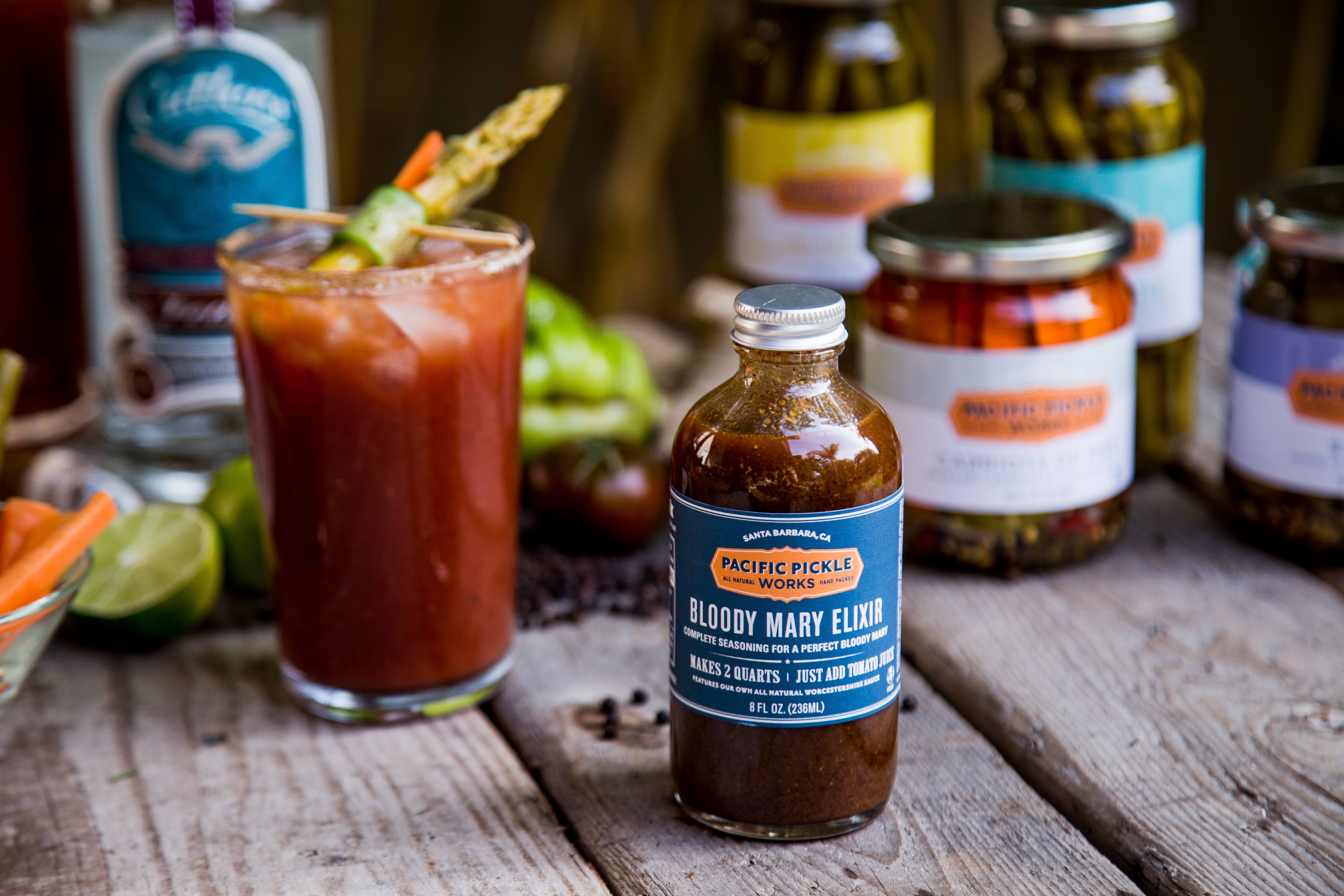 Pacific Pickle Works - Venta al por mayor Mezclas de especias - Bloody Mary Elixir - Todo natural Bloody Mary Condimento7