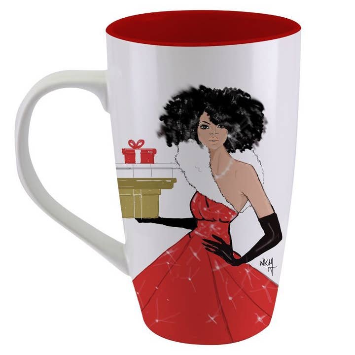 African American Expressions - Wholesale Coffee Mug - Fabulous Christmas Latte Mug