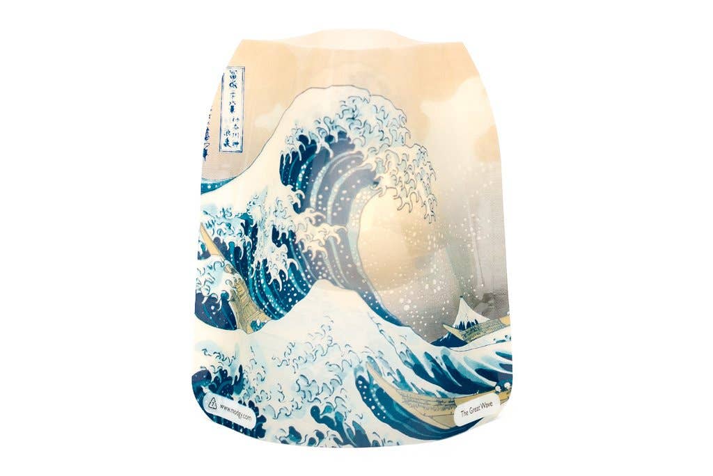 Modgy - Wholesale Lantern - Luminary Lantern - Hokusai The Great Wave1