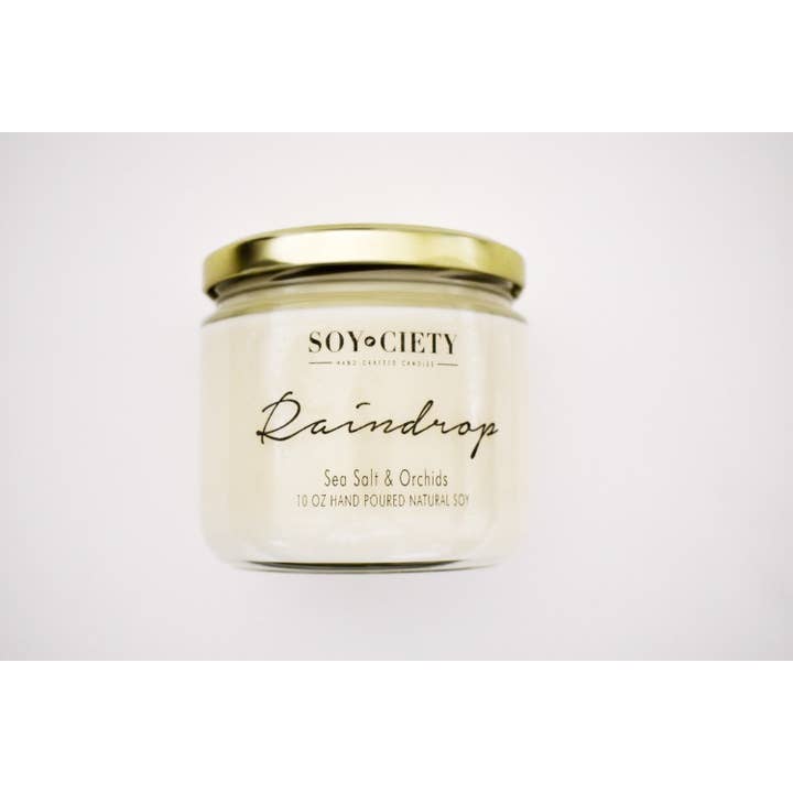 10oz Raindrop for wholesale by Soyciety Candles