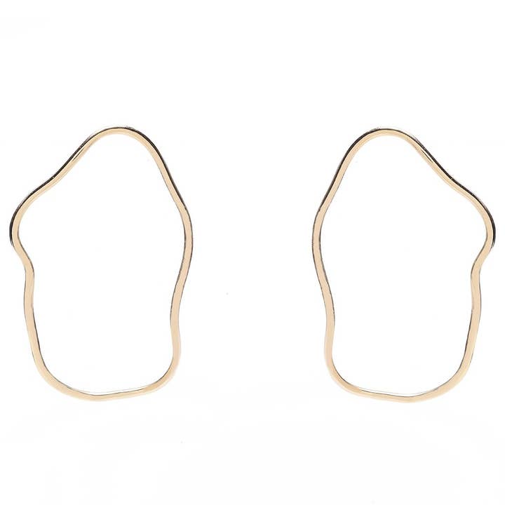 Aalto Outline Earring Large for wholesale by Bing Bang