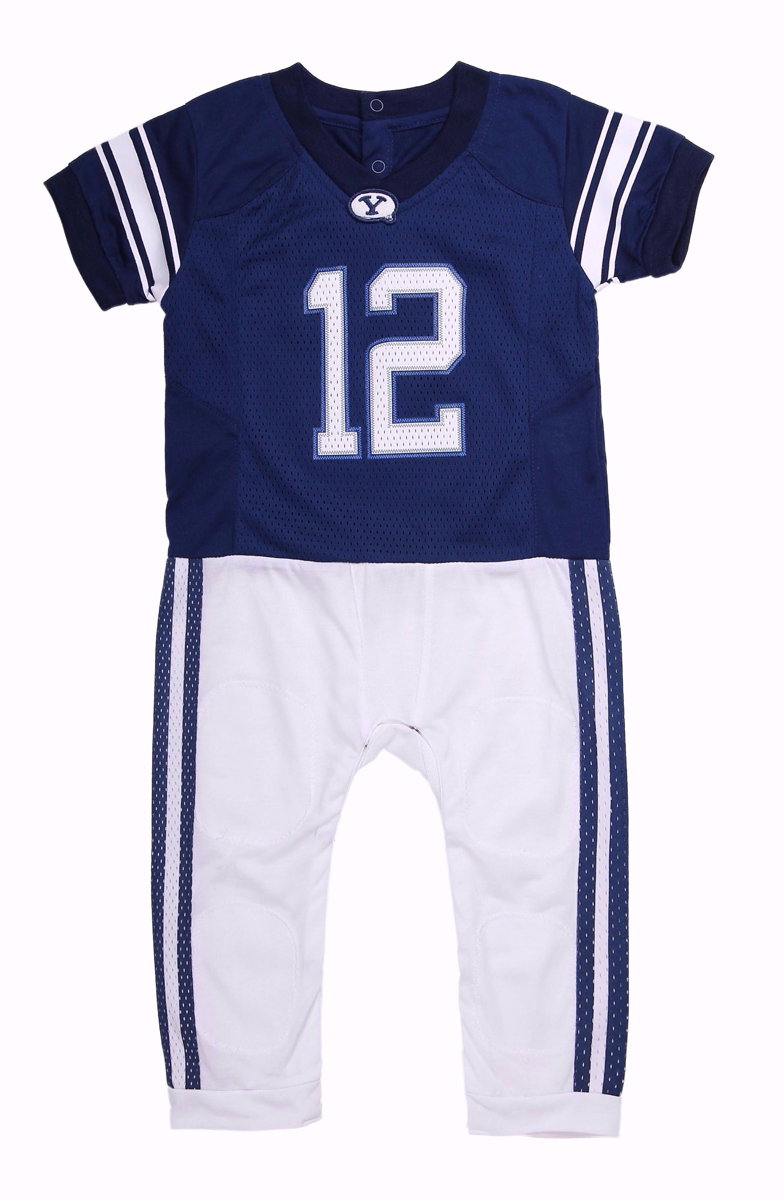 Fast Asleep PJ`s - Wholesale Sleepsuit - Baby - Brigham Young University - Onesie0