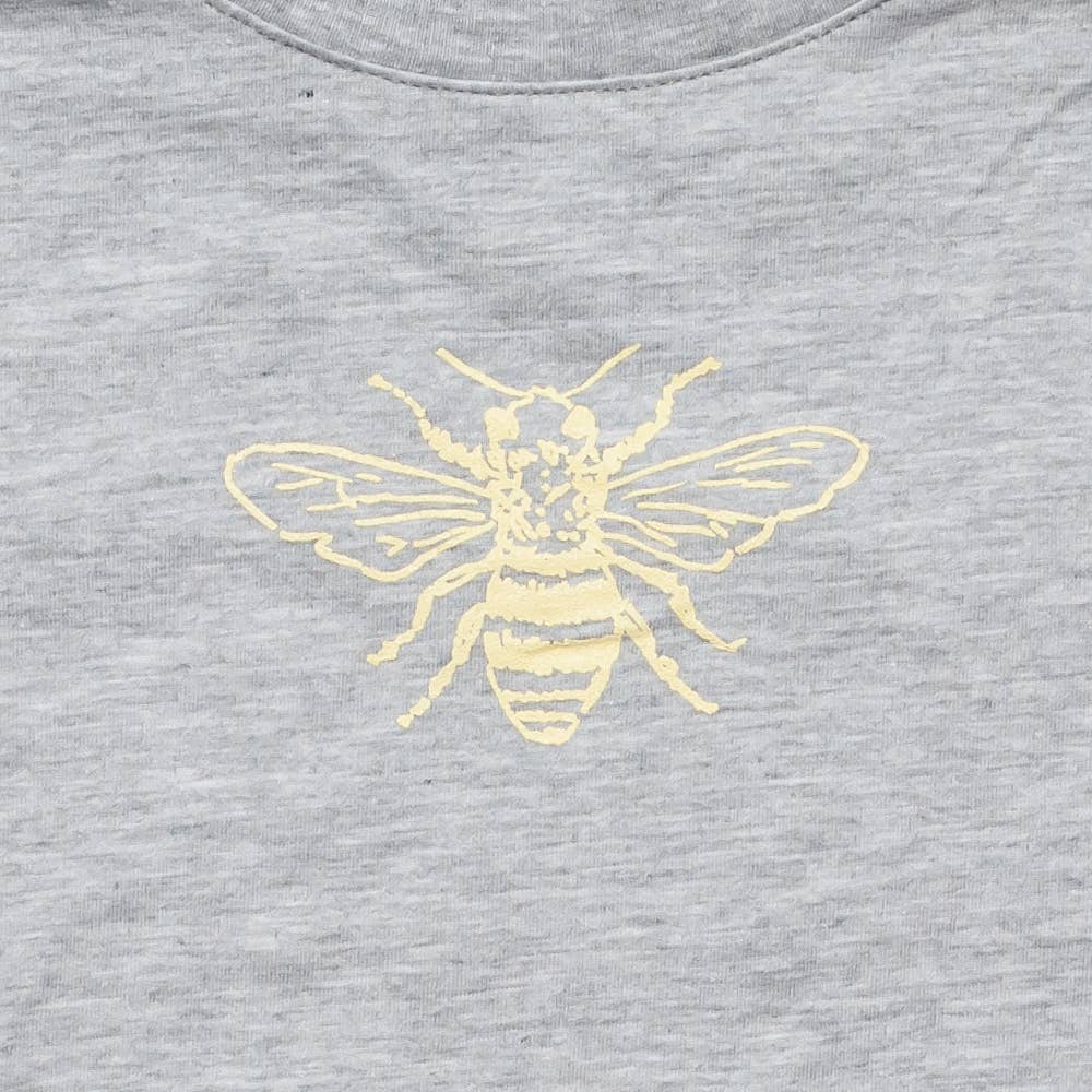 Cinder + Salt – wholesale Screen-printed t-shirt – Kids – Toddler Honey Bee Tee1