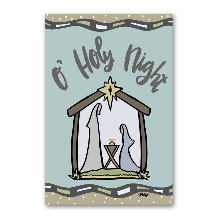 O' Holy Night Flag for wholesale by MAGNOLIA LANE
