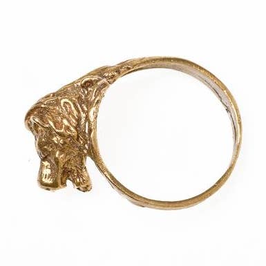 Lejon med svans Ring för wholesale av Alkemie Jewelry