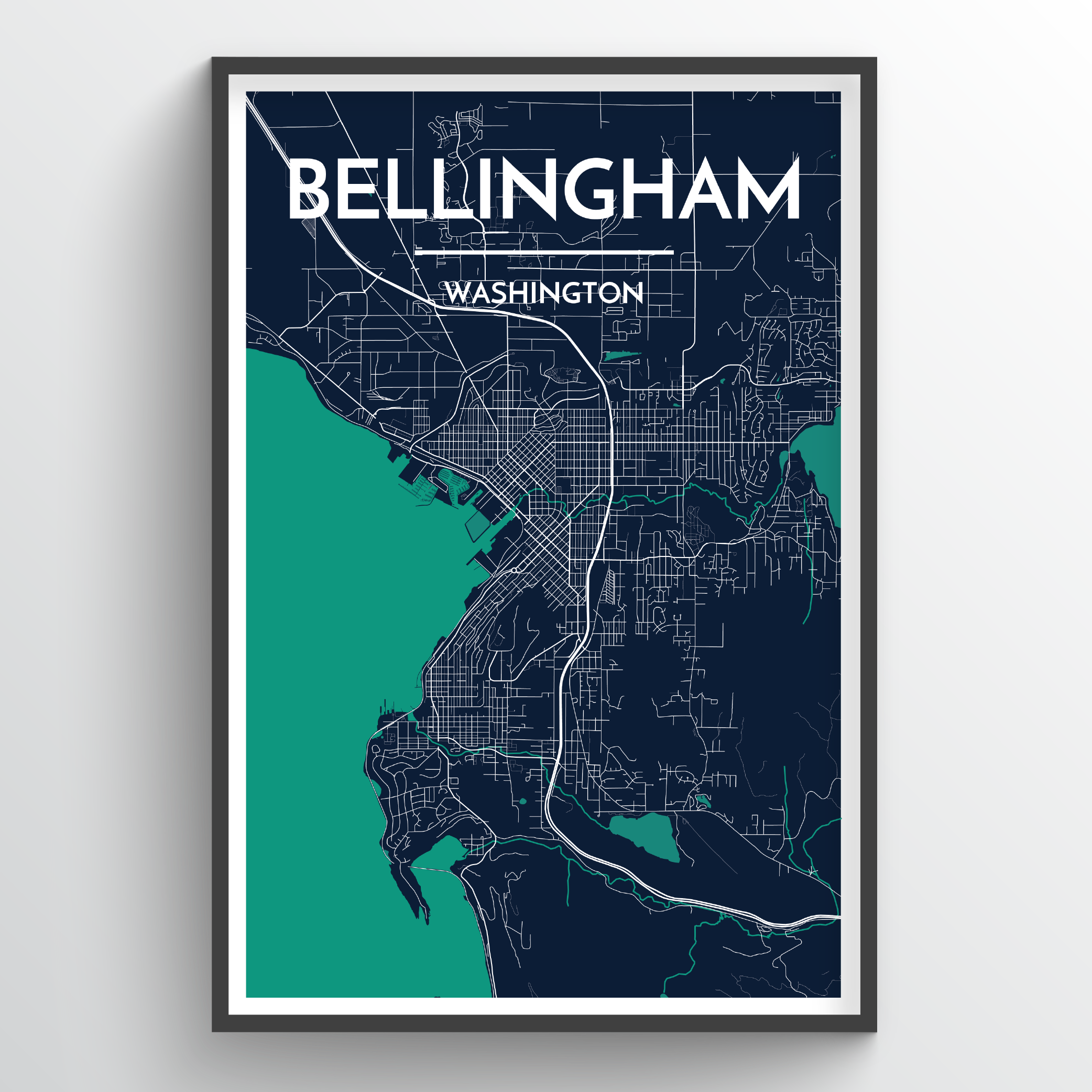 Point Two Design Group - Wholesale Map - Bellingham City Map0