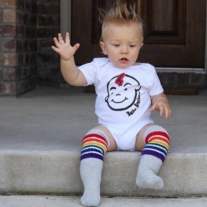 Pride Socks - Wholesale Socks - Kids - Toddlers Tube Socks- Happy 5