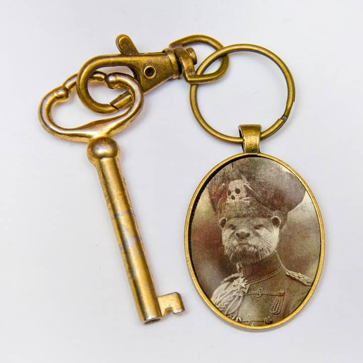 The Wild Oddisorium - Wholesale Keychain - Unisex - River Otter, Cute Otters Gifts, Retirement Gift0