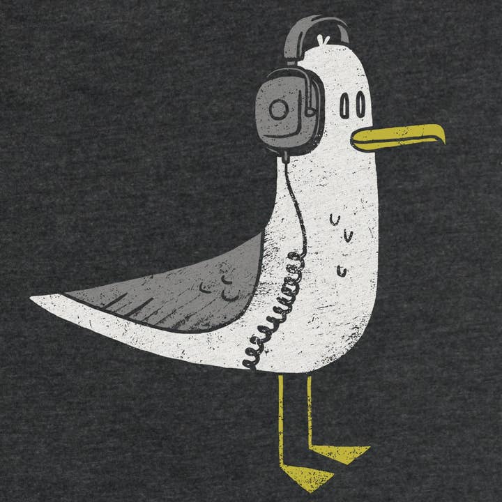 Factory 43 - Wholesale Screen Printed T-Shirt - Kids - Seagull Kids Shirt1