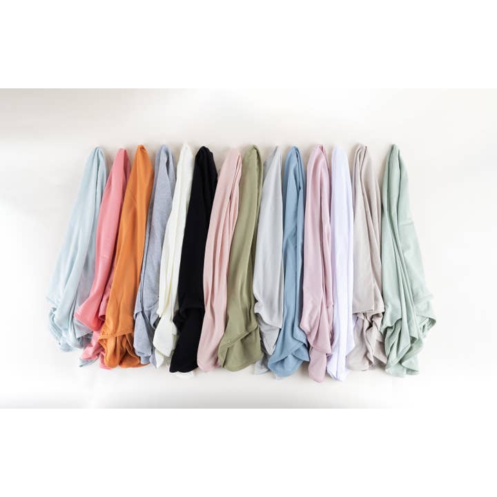 Ely’s & Co. - Wholesale Swaddle Set - Baby - Jersey Swaddle Blankets with 2 Baby Hats (variations)13