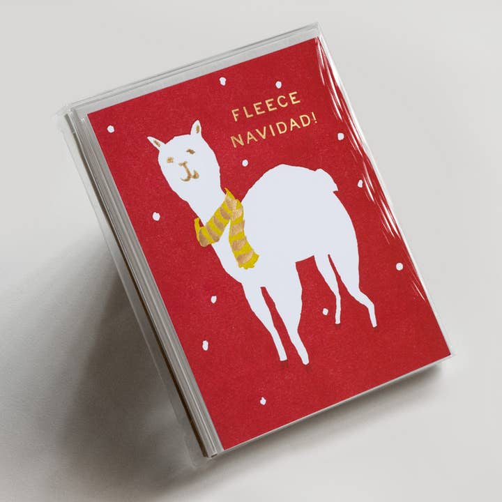 Navidad Alpaca *FOIL* - Box Set for wholesale by Hammerpress