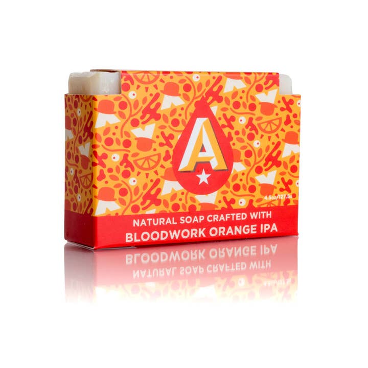 Kuhdoo Soap – Engroshandel Sæbestykke – Bloodwork Orange Brew Bar Sæbe