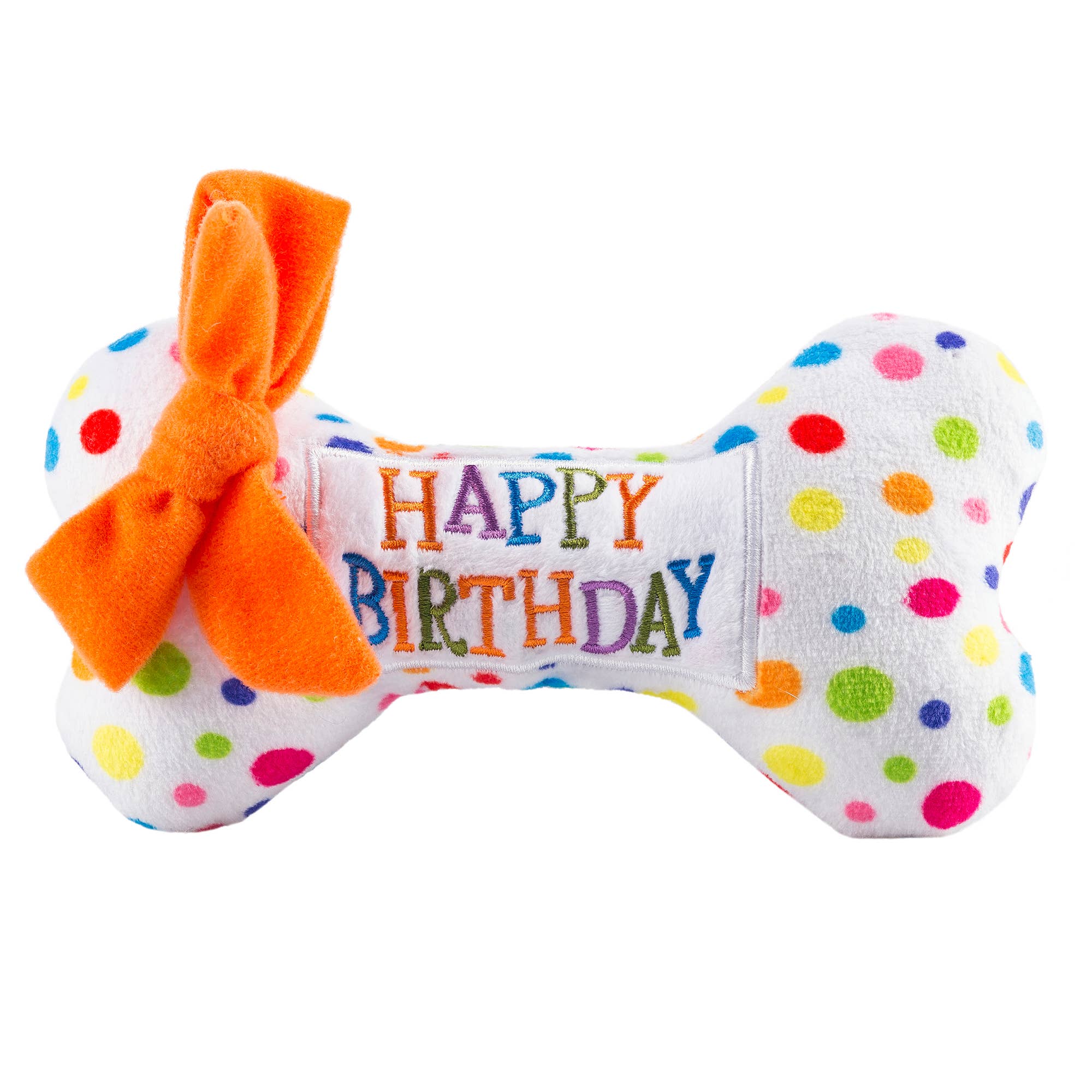 Haute Diggity Dog – wholesale Pet squeaky toy – Dog – Happy Birthday Bones Squeaker Dog Toy2
