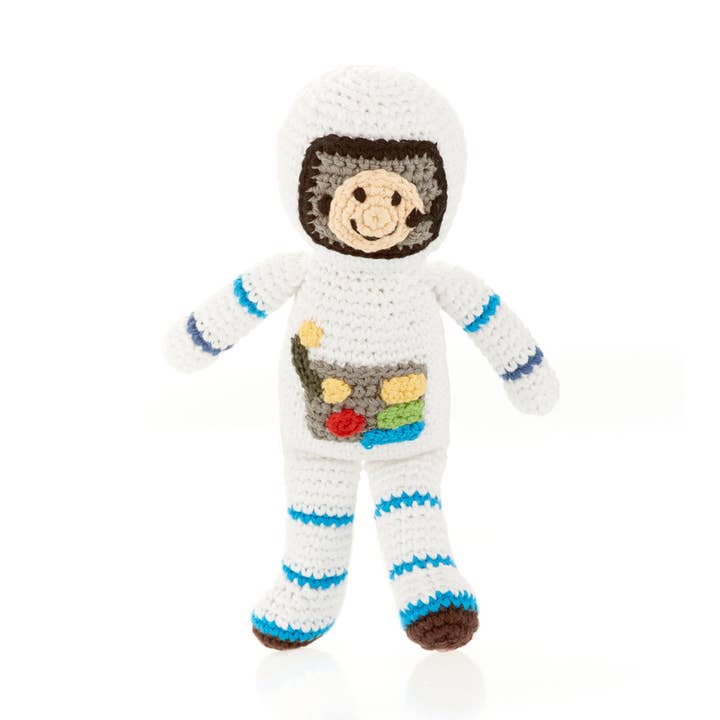 Pebble - Wholesale Handheld Rattle - Baby - Handmade Astronaut Rattle – Blast Off into Adventure!0