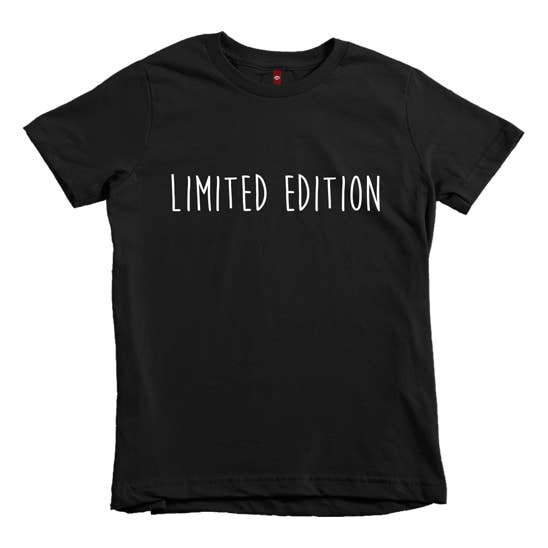 Camiseta unissex juvenil “Edição limitada” por atacado de The Talking Shirt