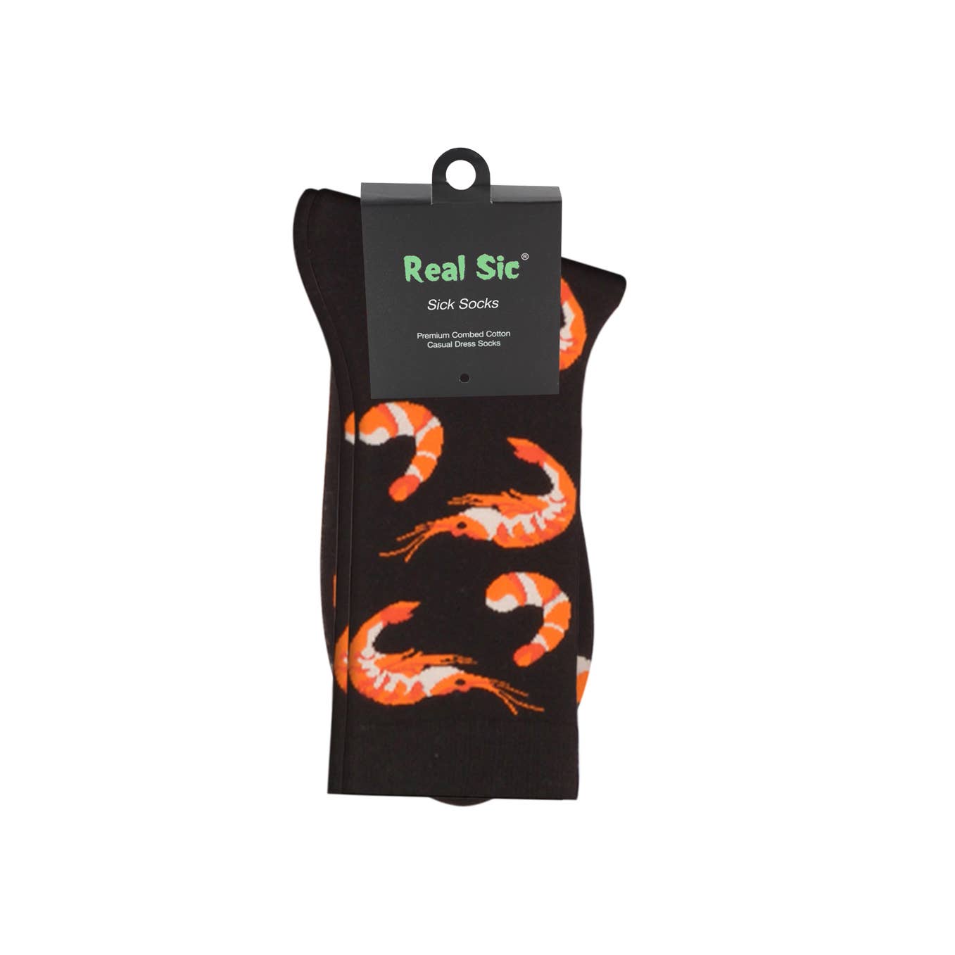 Real Sic - Vendita all'ingrosso Calzini - Unisex - Sick Socks - gamberetti - preferito frutti di mare vestito calzini casual3