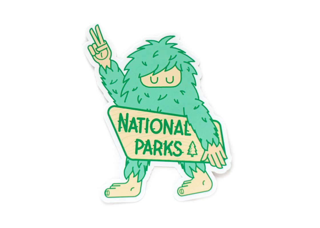 Ello There Outdoors - Wholesale Sticker - Sticker - Bigfoot National Park2