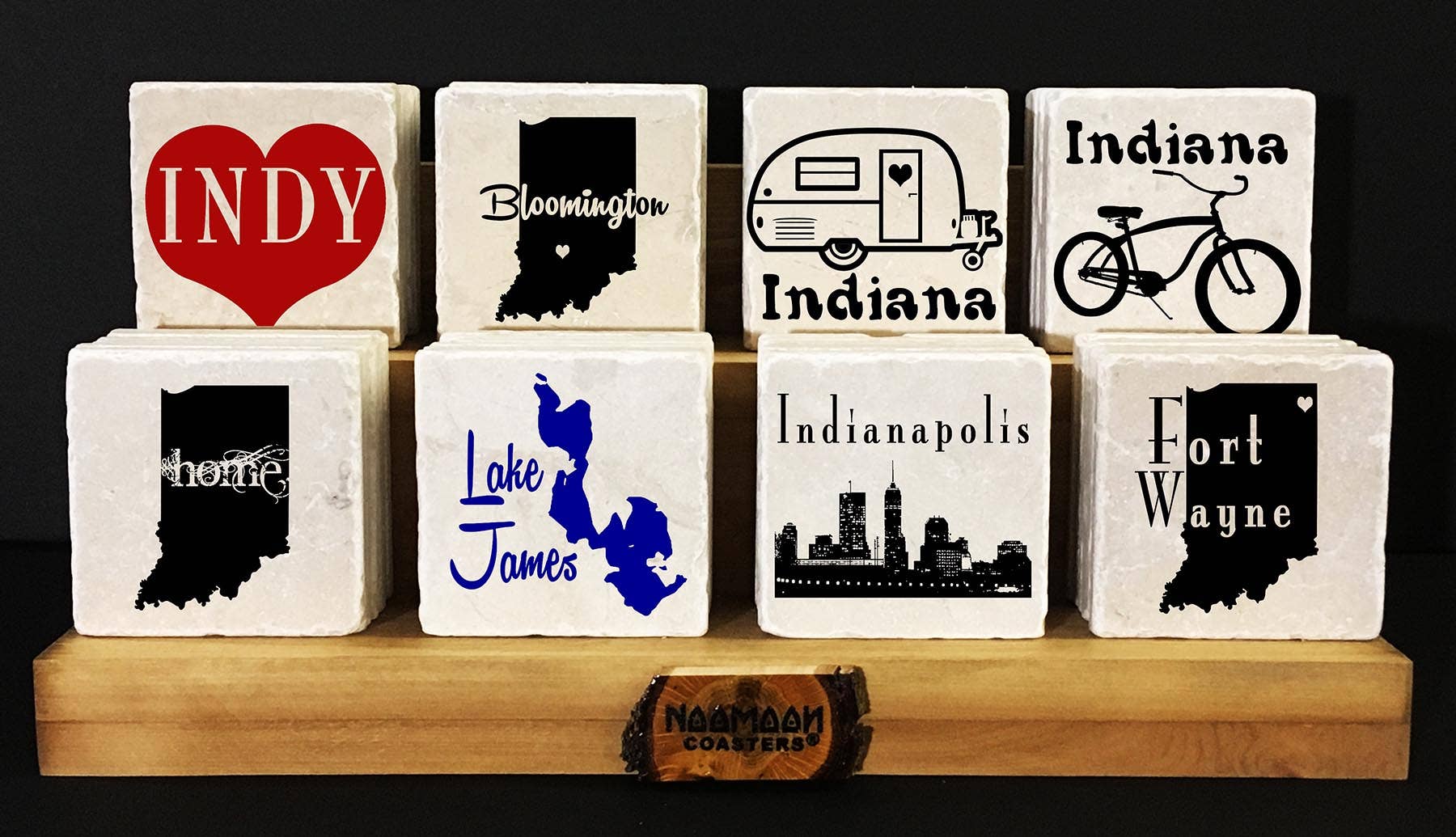 Noomoon - Wholesale Coasters - Indianapolis Indiana Coaster2