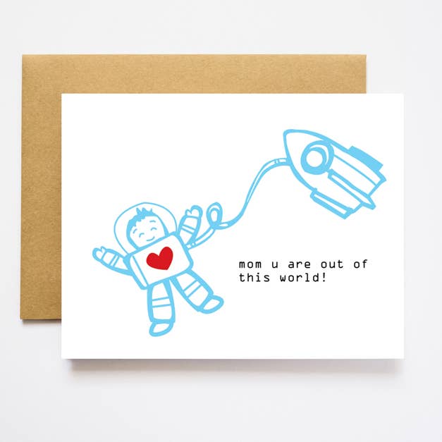 ILOOTPAPERIE - Wholesale Love Card - Astronaut Love Greeting Card0