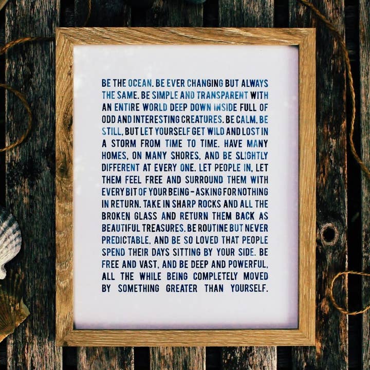 Soyez l'Océan (STORMY) pour la vente par Dream of the Woods