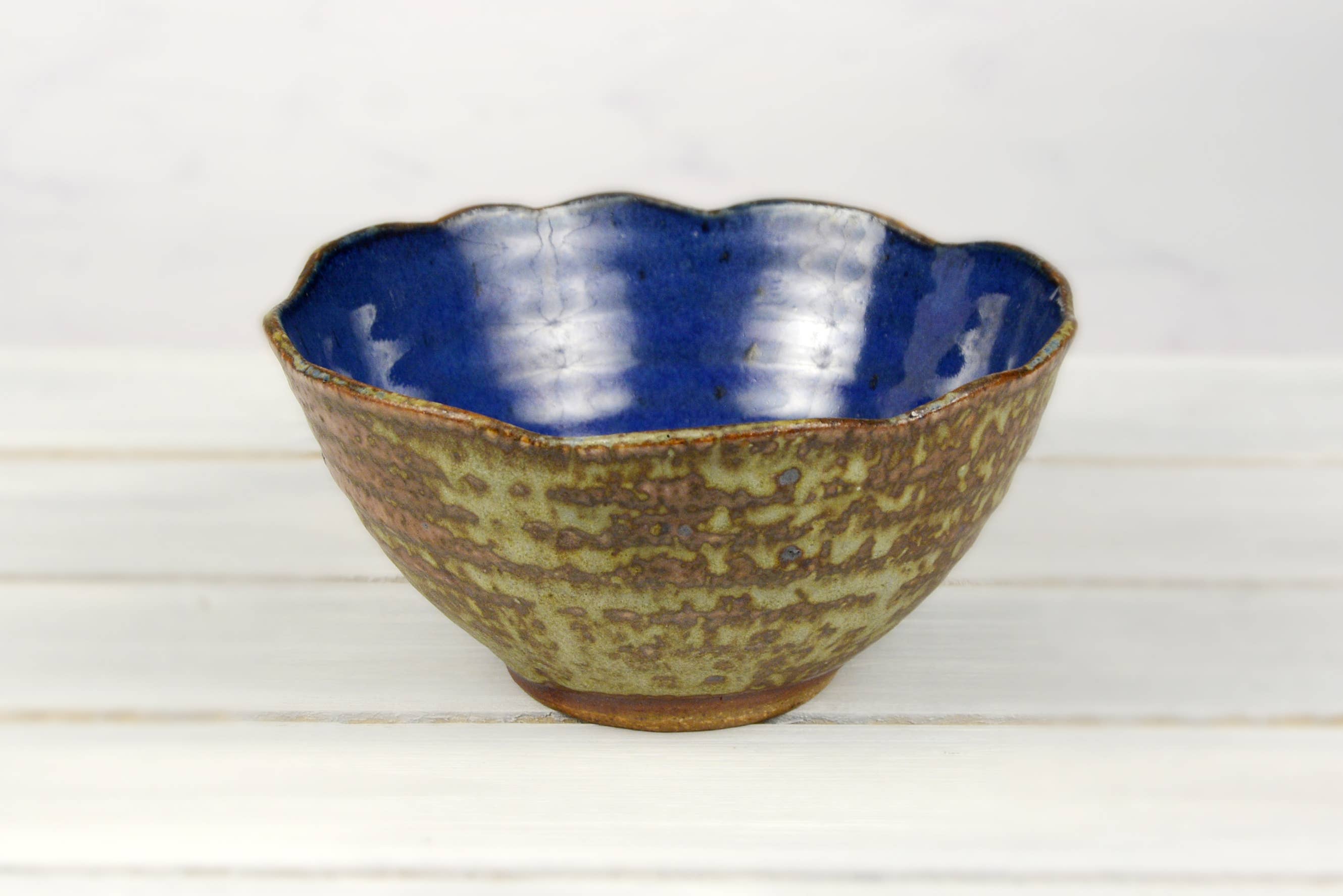 Wavy Edged Bowl - no glass - 5 sizes available