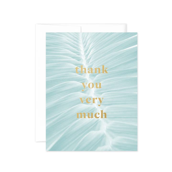 REMOVED BRAND - Wholesale Thank You Card - Palms Thank You