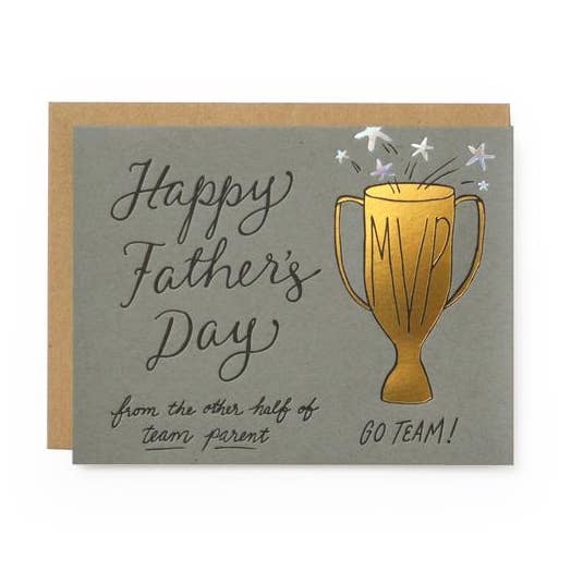 Team Parent | Father's Day Card for wholesale by Wild Ink Press