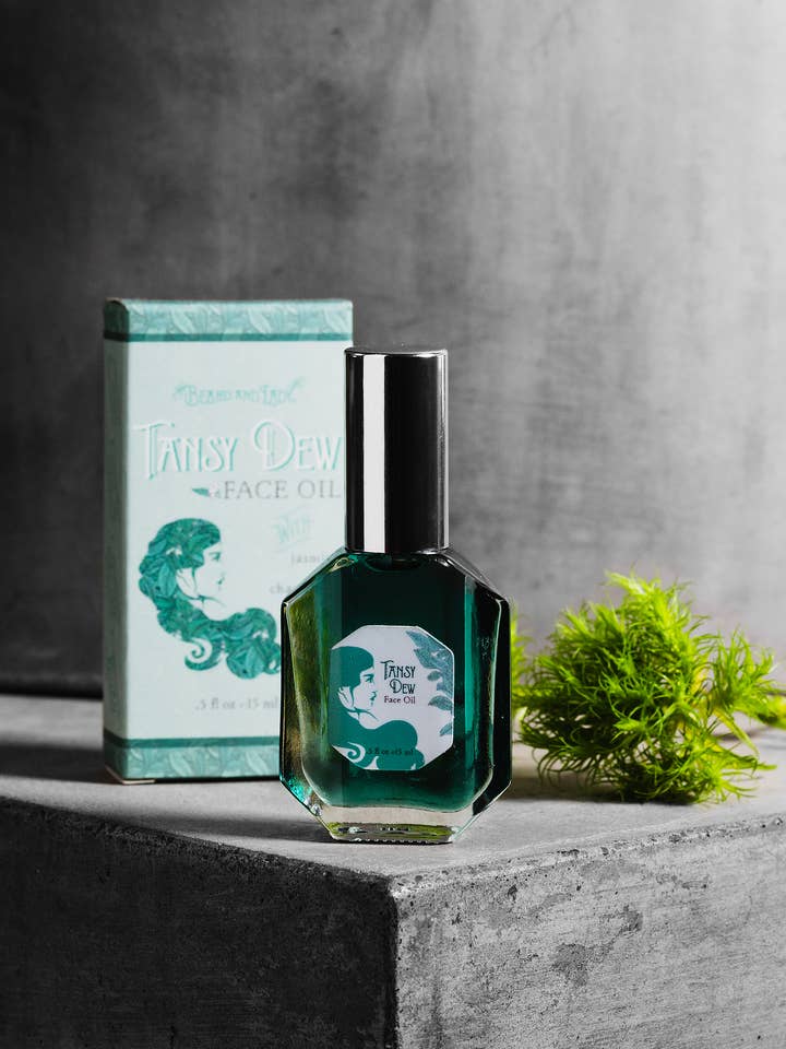 Tansy Dew Face Oil for wholesale by Beard and Lady