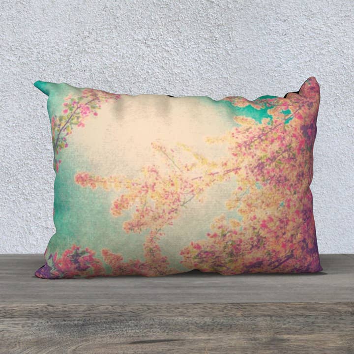 "Pink Spring" Pillow Case II for wholesale by Menen Pictures Shop