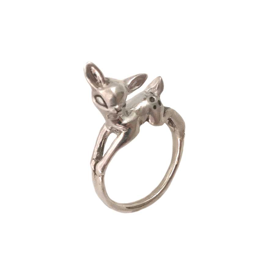 Anomaly Jewelry - Wholesale Band/Stacked Ring - Small Deer Ring2