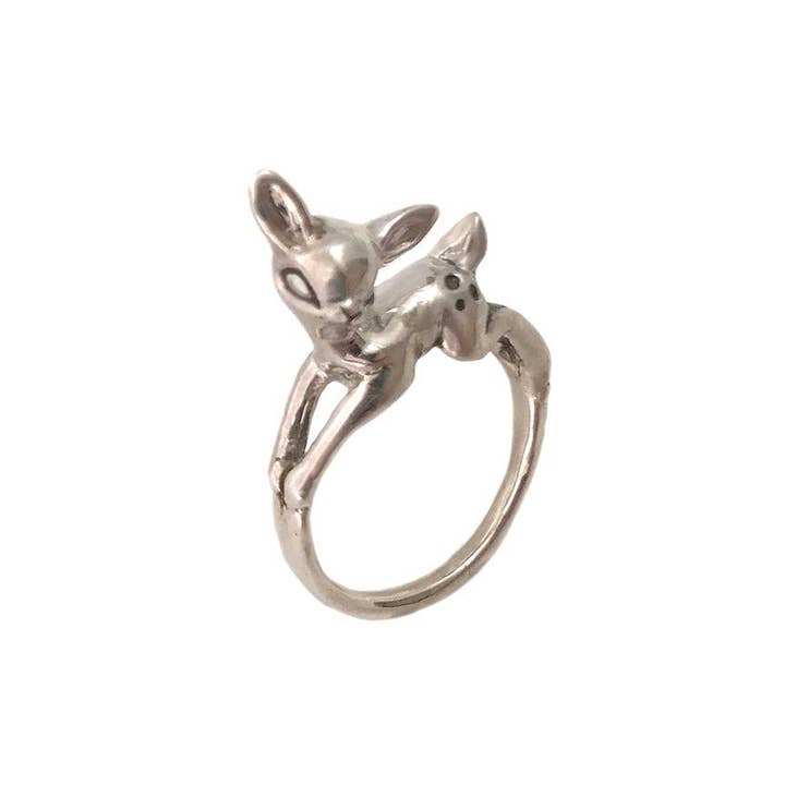 Anomaly Jewelry - Wholesale Band/Stacked Ring - Small Deer Ring2