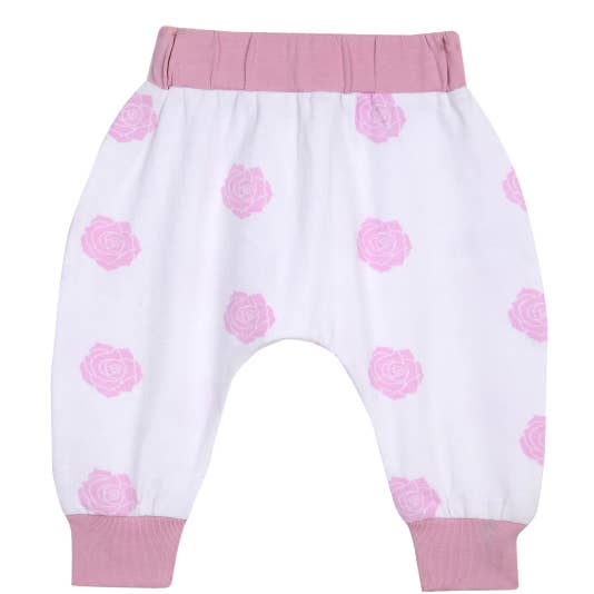 Scarlett and Michel – wholesale Byxor – Baby – Boo Boo Harem byxor - rosa ros1