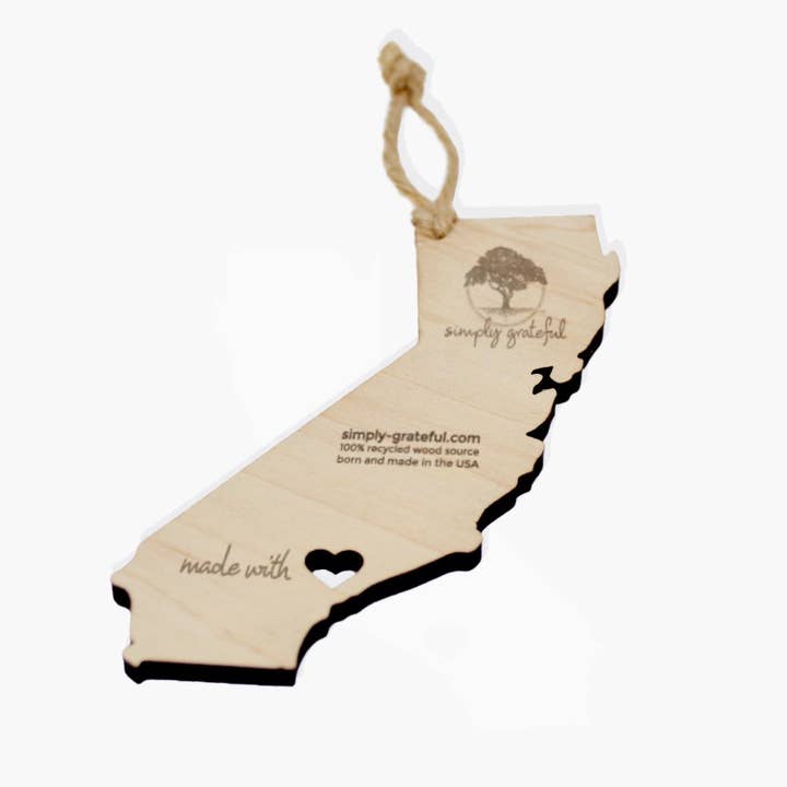 Simply Grateful - Wholesale Ornament - Wayward Ornament1
