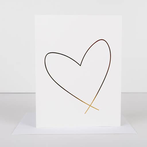 Lewiston Heart - Greeting Card for wholesale by Wrinkle & Crease Paper Products