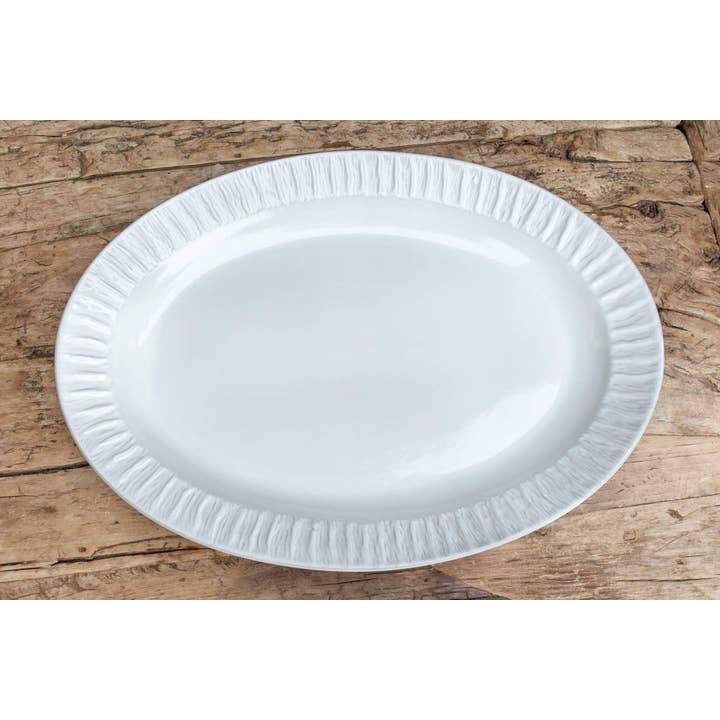 Willows Serving Plater - Large for wholesale by Gather & Serve