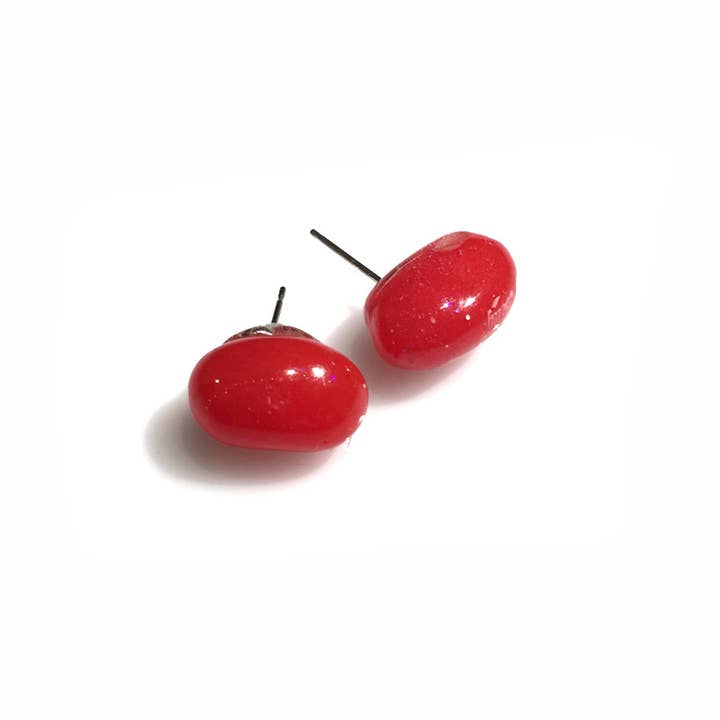 Glitterlimes – wholesale Solitärörhängen – Jelly Beans Örhängen - godis smycken